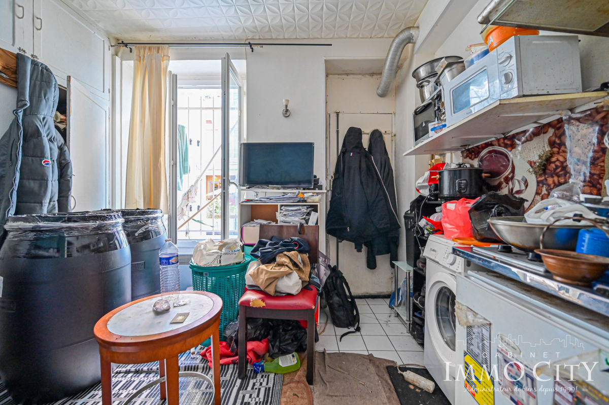 Vente Appartement  1 pièce (studio) - 14.6m² 75020 Paris