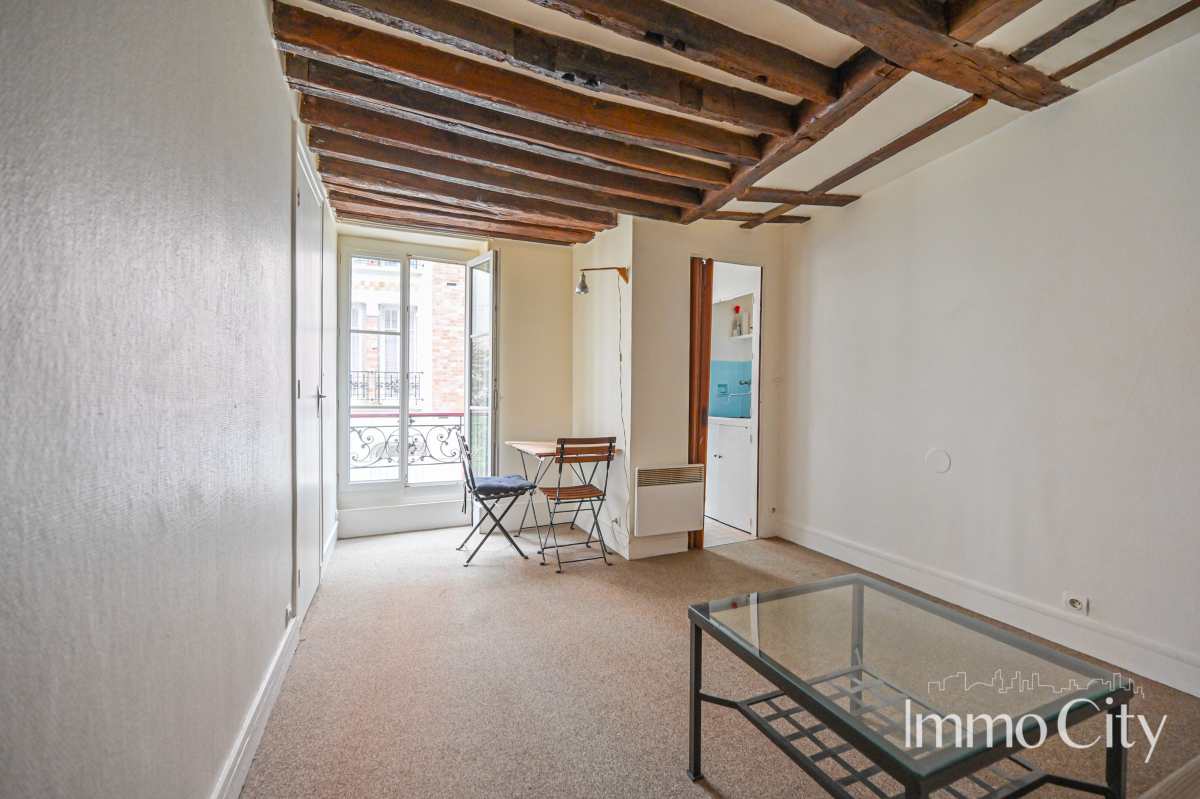 Location Appartement meublé 1 pièce (studio) - 16.92m² 75015 Paris