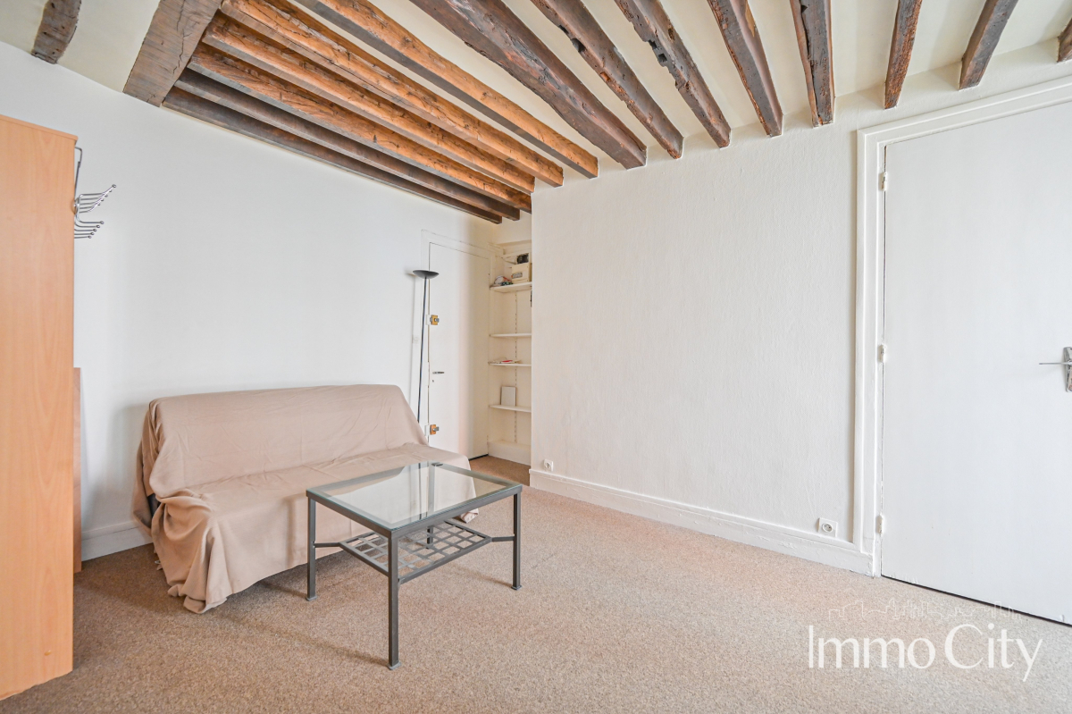 Location Appartement meublé 1 pièce (studio) - 16.92m² 75015 Paris
