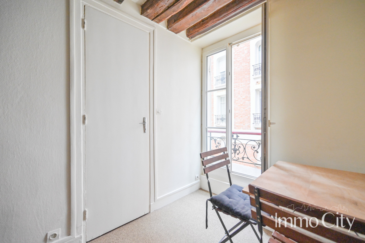 Location Appartement meublé 1 pièce (studio) - 16.92m² 75015 Paris