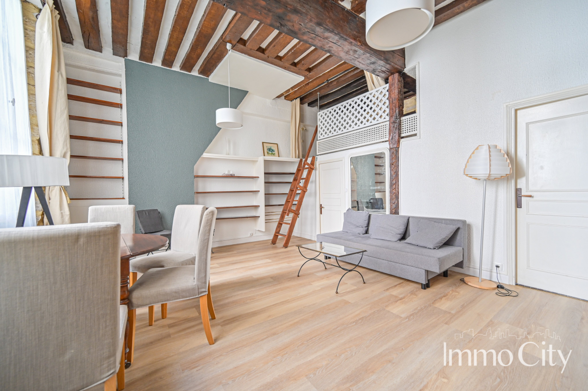 Vente Appartement  1 pièce (studio) - 35m² 75004 Paris