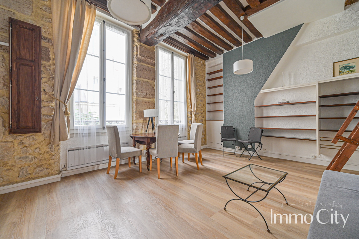 Vente Appartement  1 pièce (studio) - 35m² 75004 Paris