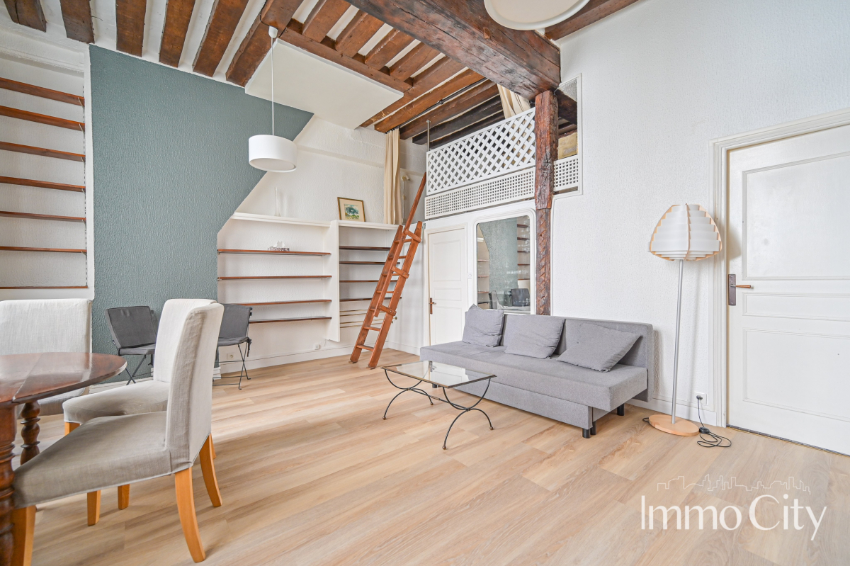 Vente Appartement  1 pièce (studio) - 35m² 75004 Paris