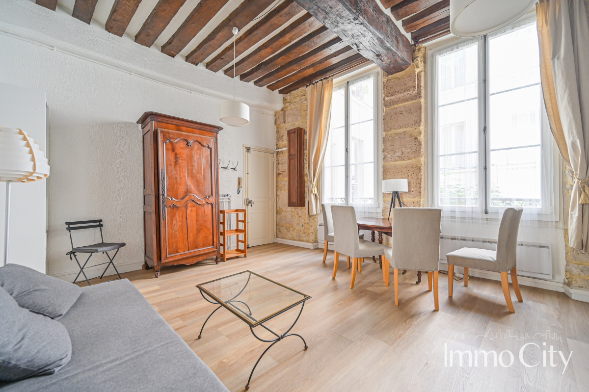 Vente Appartement  1 pièce (studio) - 35m² 75004 Paris