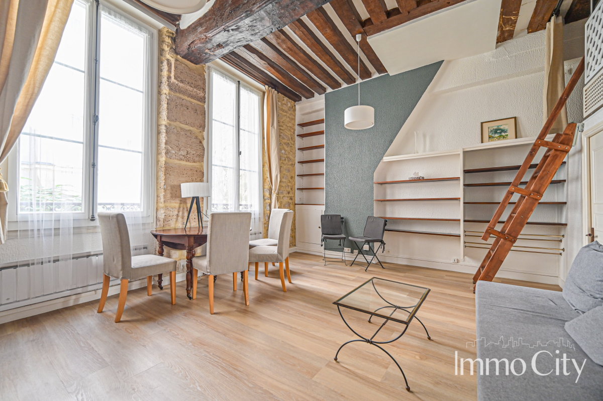 Vente Appartement  1 pièce (studio) - 35m² 75004 Paris