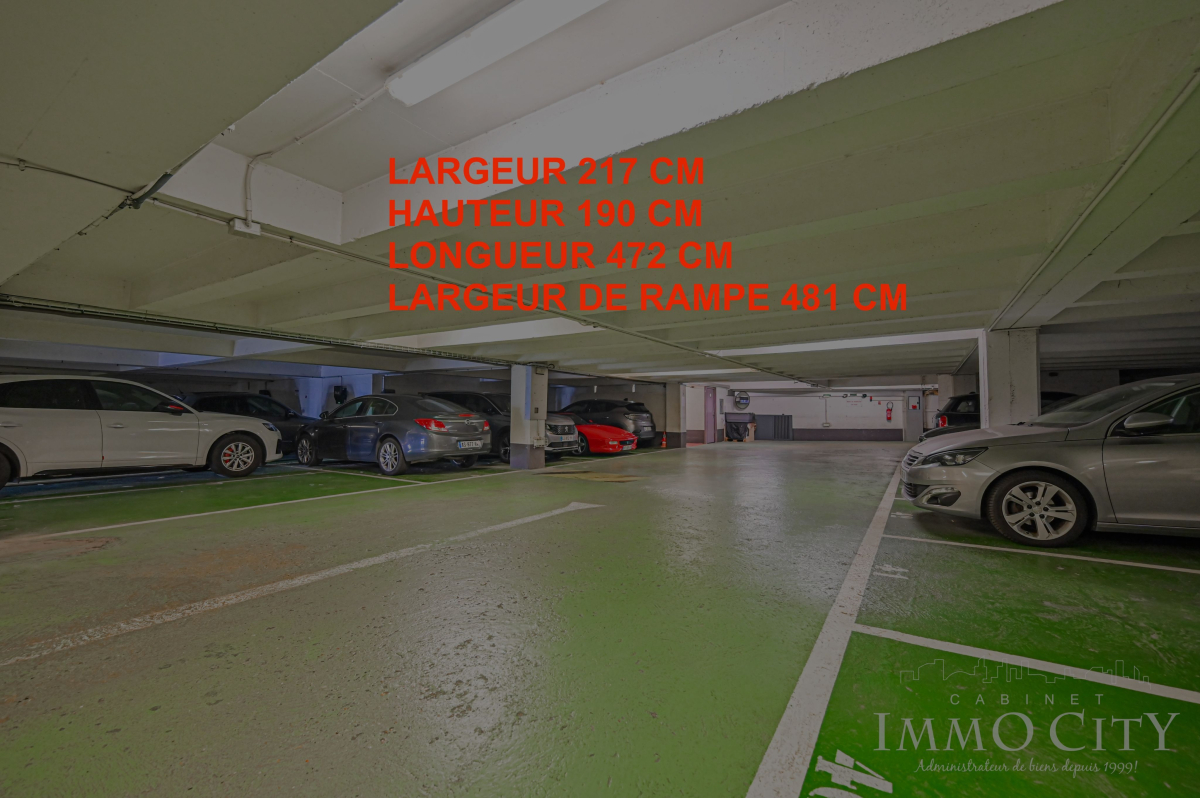 Vente Parking  - 10.24m² 75015 Paris