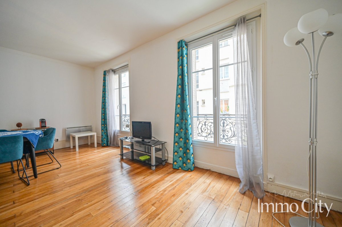 Location Appartement meublé 1 pièce (studio) - 33.27m² 75019 Paris