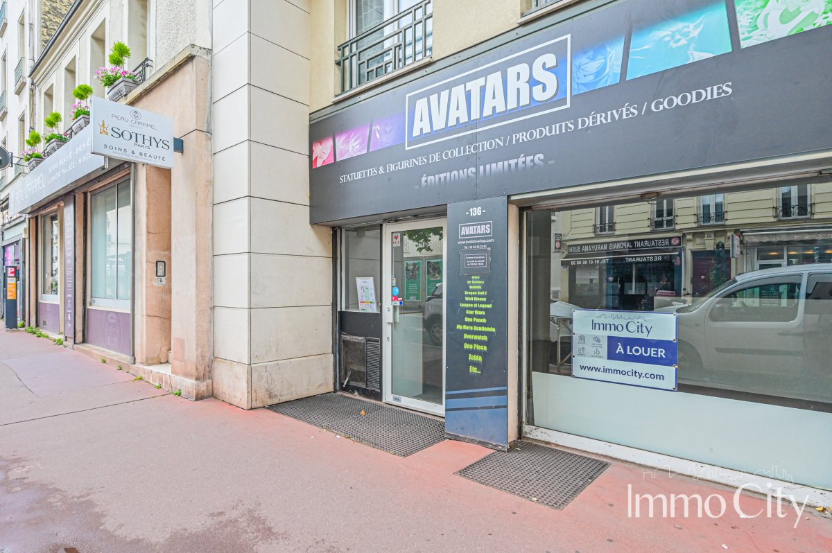 Location Local commercial  2 pièces - 50m² 92120 Montrouge