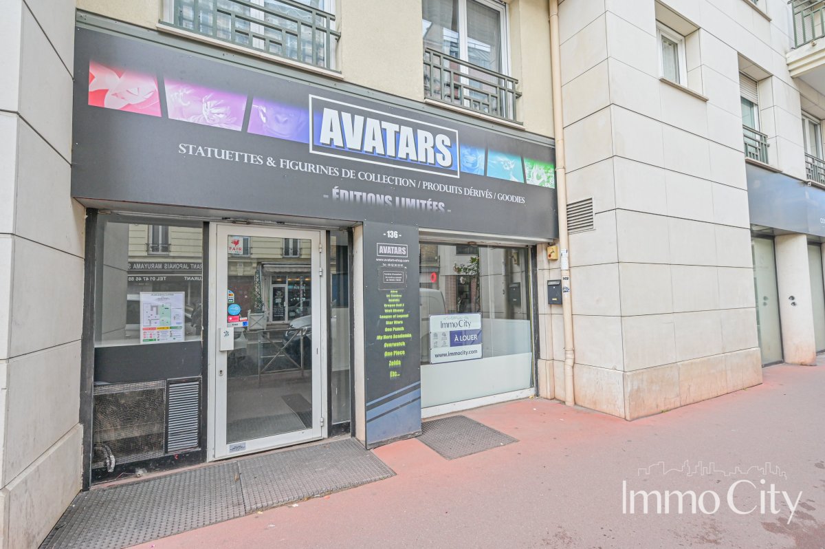 Location Local commercial  2 pièces - 50m² 92120 Montrouge