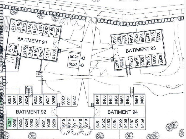 Vente Parking  - 12.5m² 94290 Villeneuve-le-roi