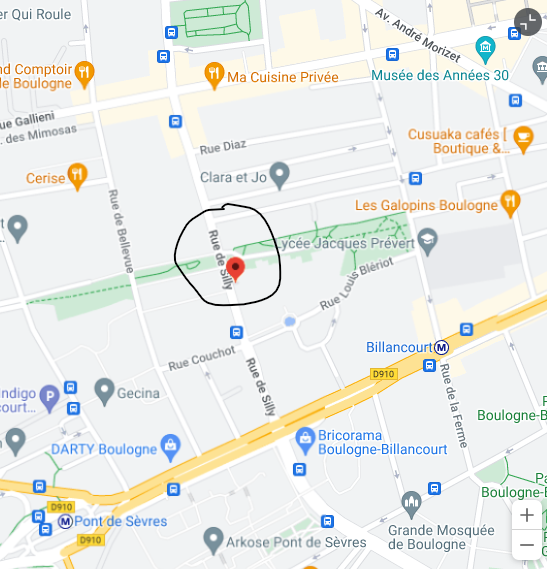 Location Appartement  4 pièces - 85.17m² 92100 Boulogne-billancourt