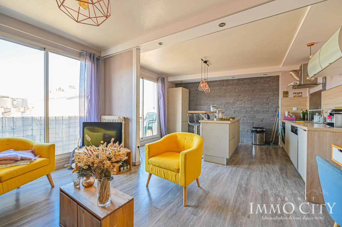 Location Appartement  3 pièces - 62m² 92120 Montrouge