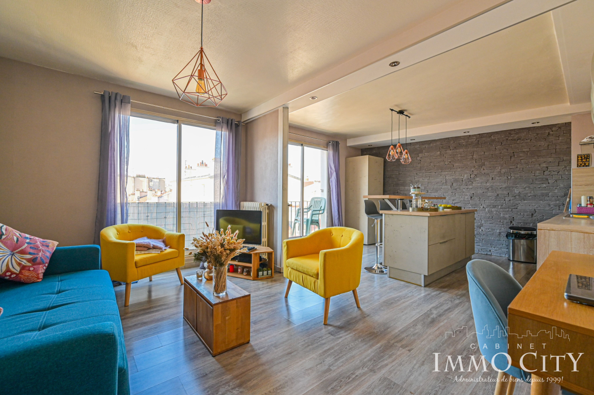 Location Appartement  3 pièces - 62m² 92120 Montrouge