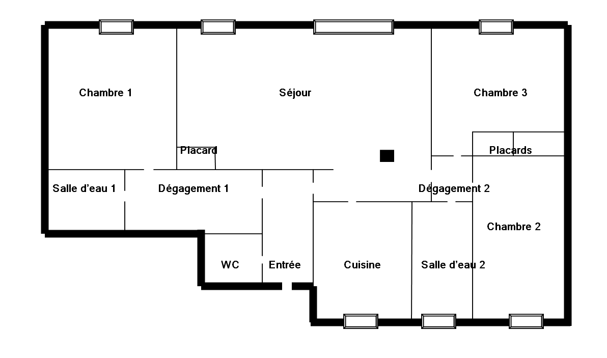 Vente Appartement  4 pièces - 88.16m² 94110 Arcueil