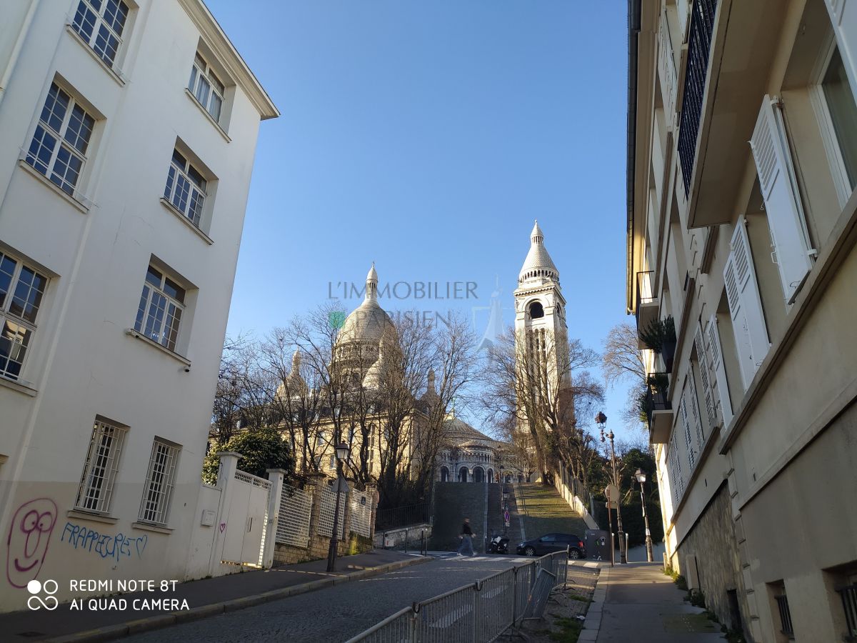 Location Appartement meubl 2 pices - 28m 75018 Paris