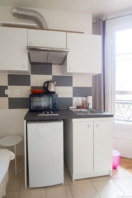 Location Appartement meubl 1 pice (studio) - 12m 92300 Levallois Perret