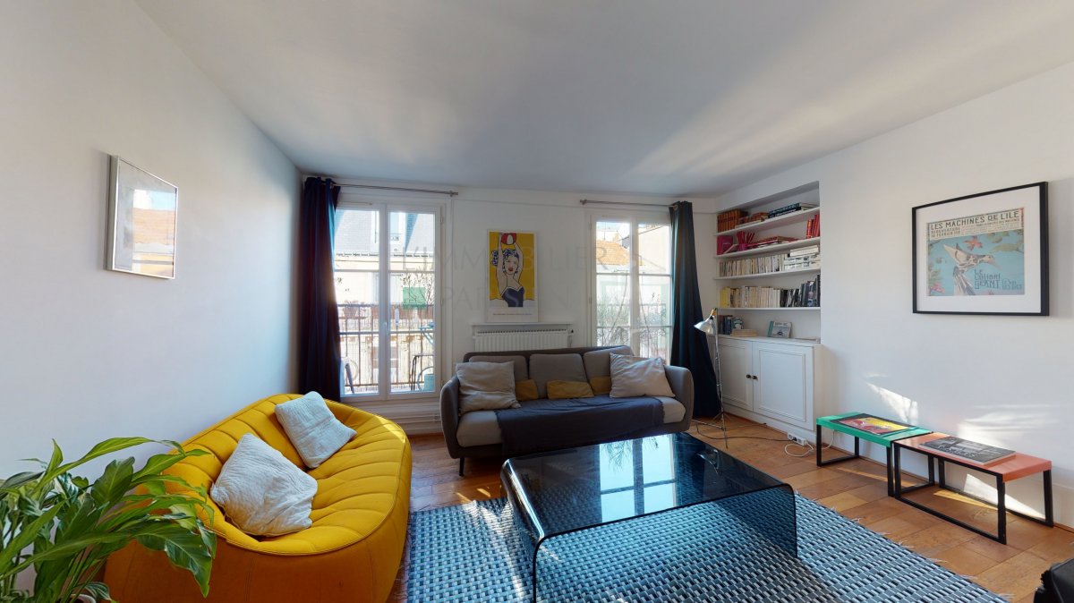 Vente Appartement  4 pices - 61.66m 75002 Paris