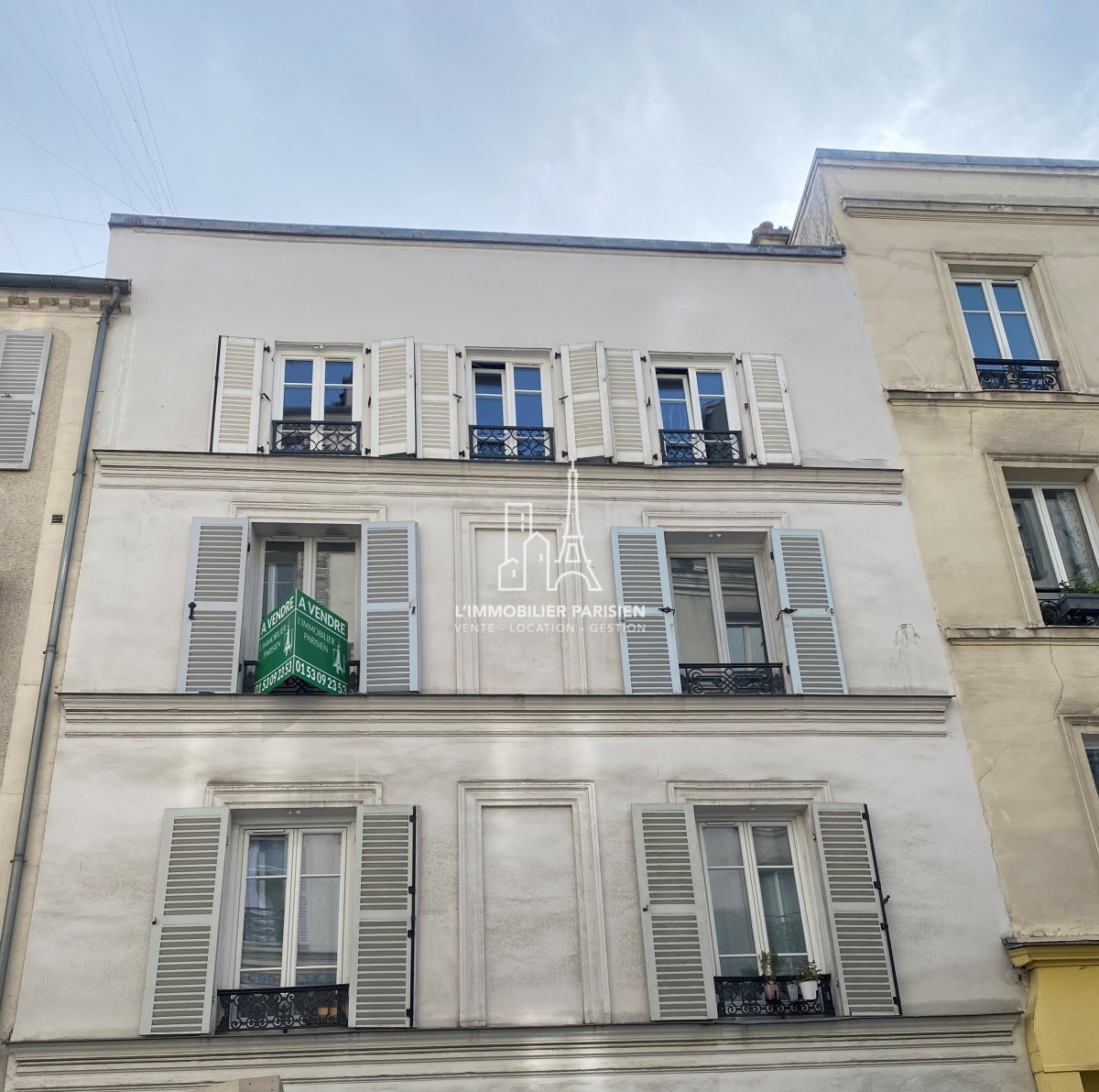 Vente Appartement  2 pices - 25.72m 75018 Paris