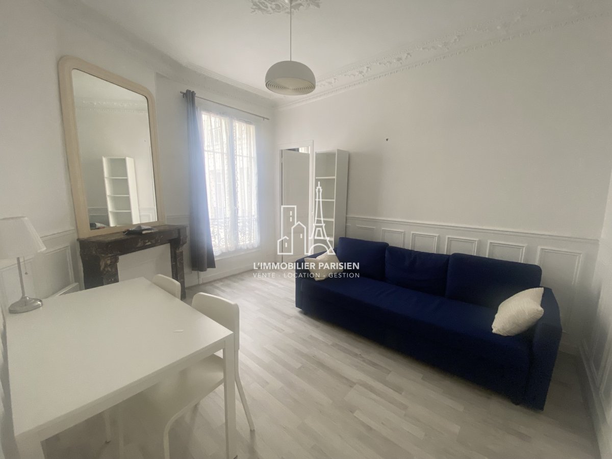 Location Appartement meubl 2 pices - 44.82m 75018 Paris