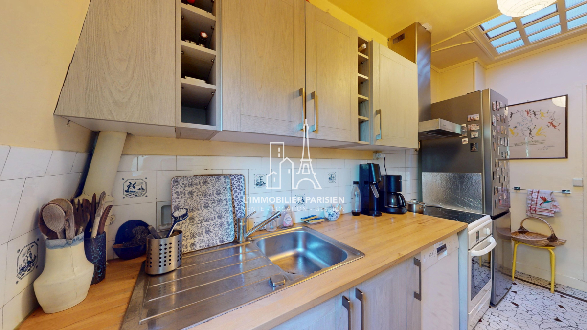 Vente Appartement 4 pièces - 84m² 75018 Paris