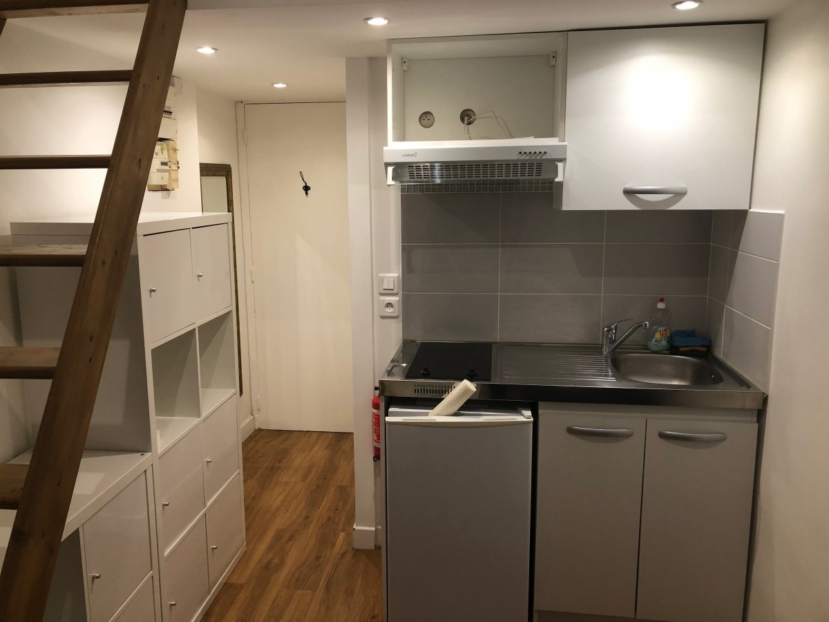 Location Appartement meubl 1 pice (studio) - 16m 75017 Paris