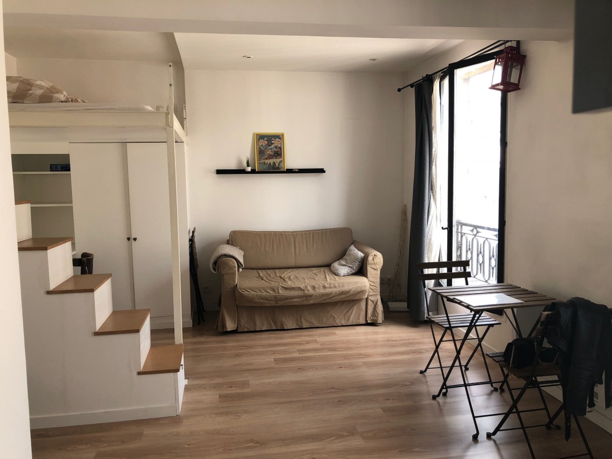 Location Appartement meubl 1 pice (studio) - 26m 75018 Paris