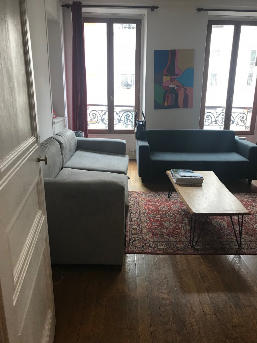 Location Appartement meubl 3 pices - 63m 75009 Paris