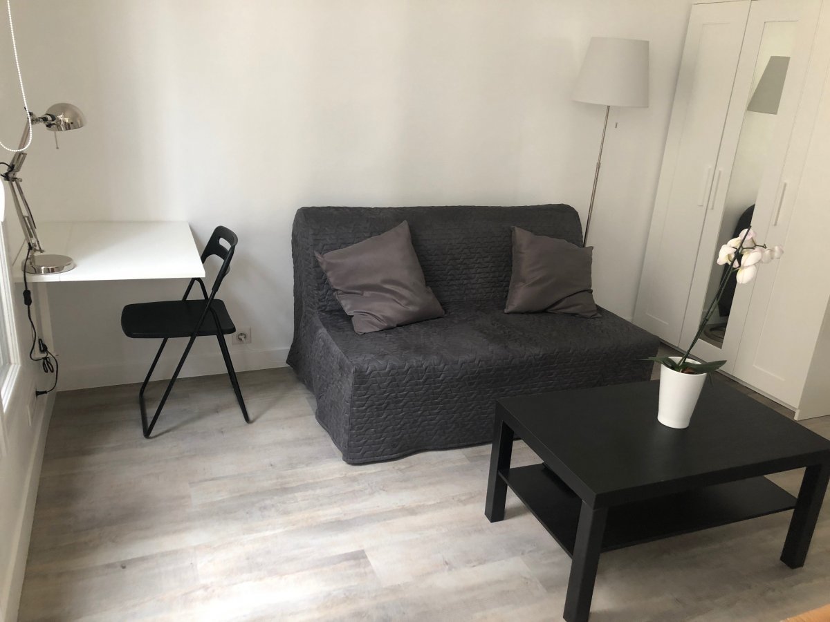 Location Appartement meubl 1 pice (studio) - 16m 75017 Paris 17