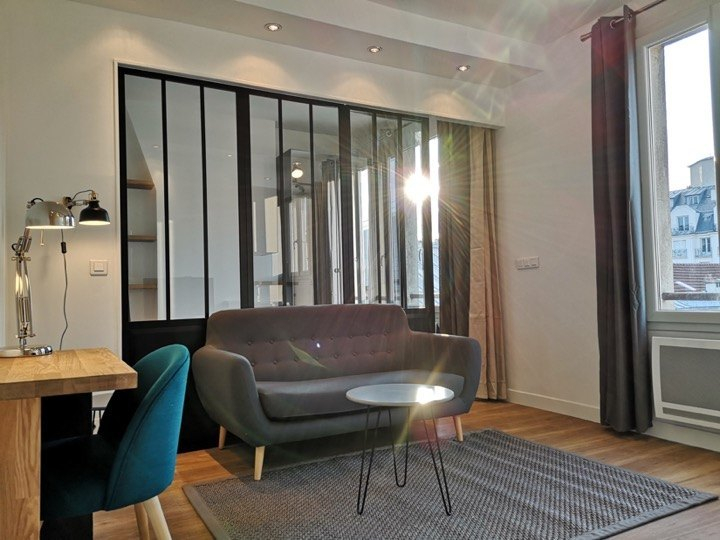 Location Appartement meublé 2 pièces - 25m² 75017 Paris