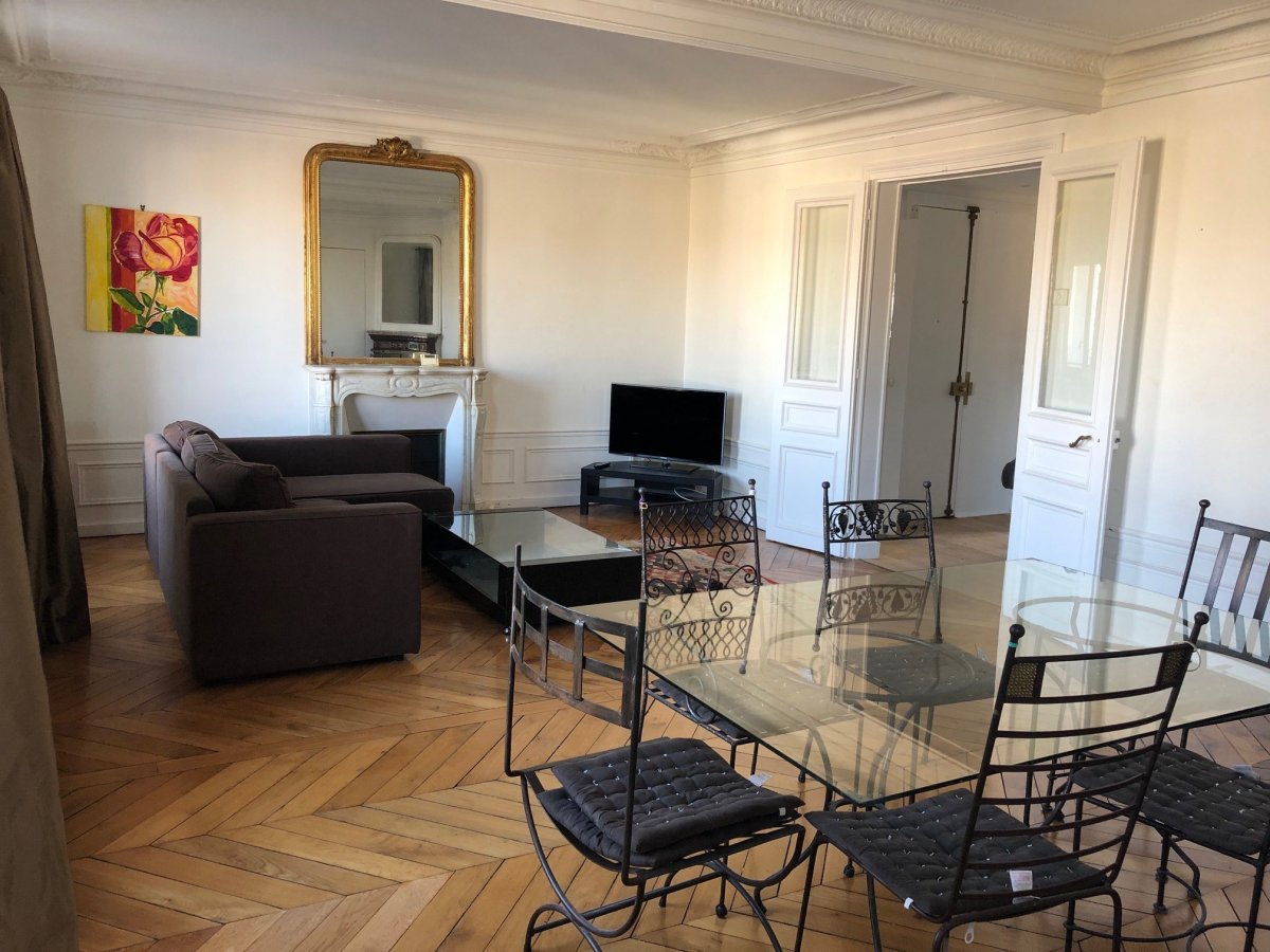 Location Appartement meubl 3 pices - 68m 75017 Paris 17