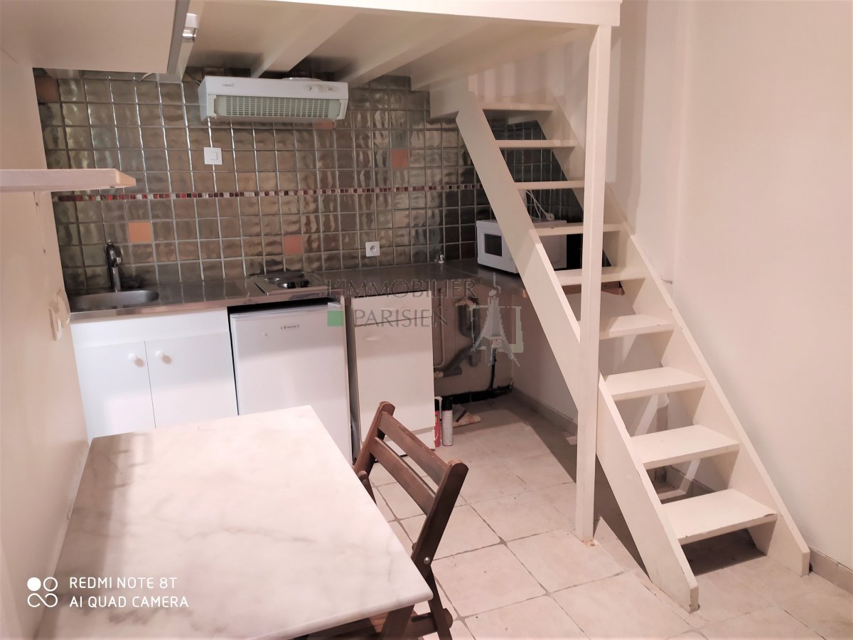 Location Appartement meubl 1 pice (studio) - 12.2m 75017 Paris 17