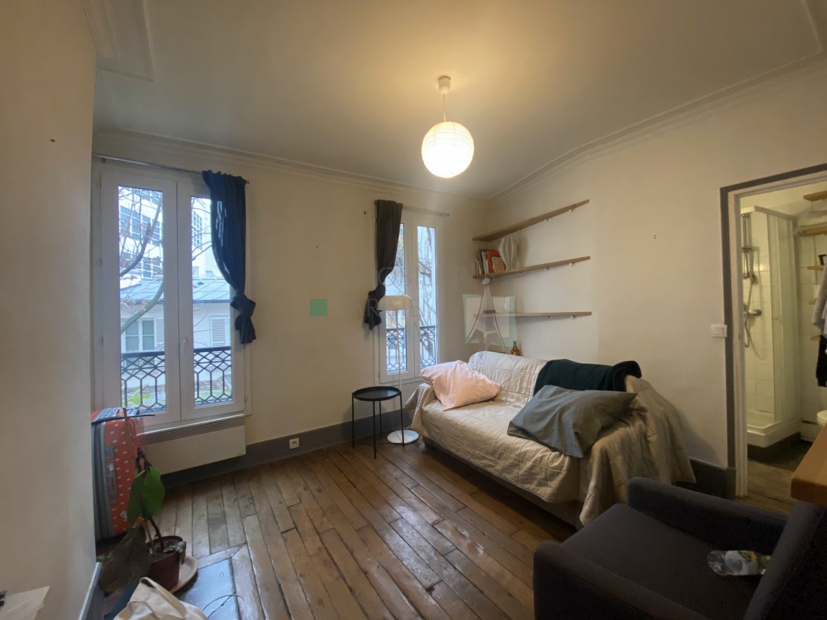 Location Appartement meubl 1 pice (studio) - 20m 75018 Paris