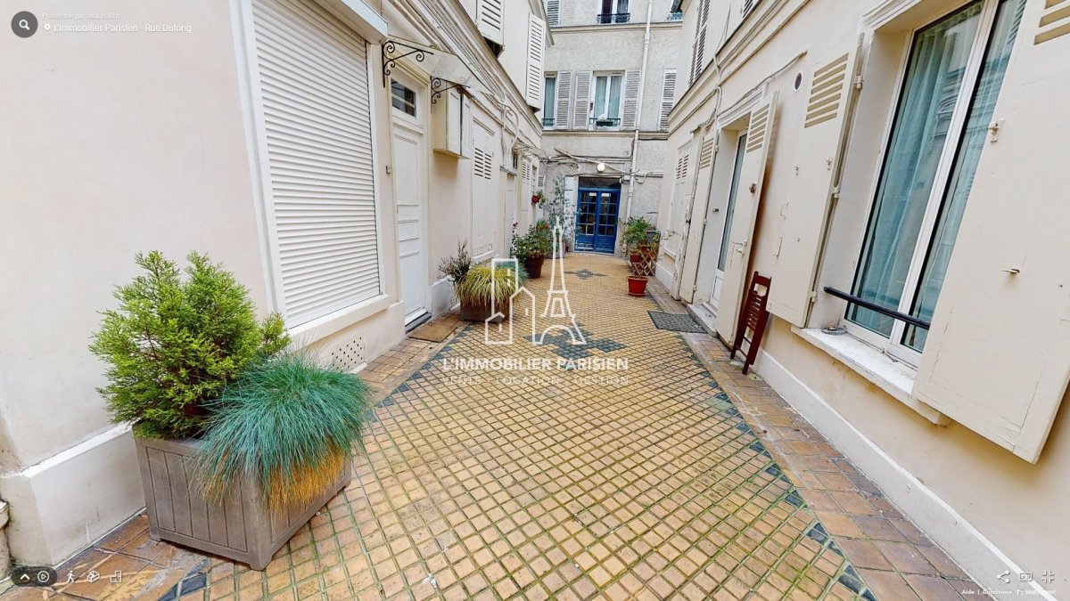 Vente Appartement  2 pices - 37.02m 75017 Paris