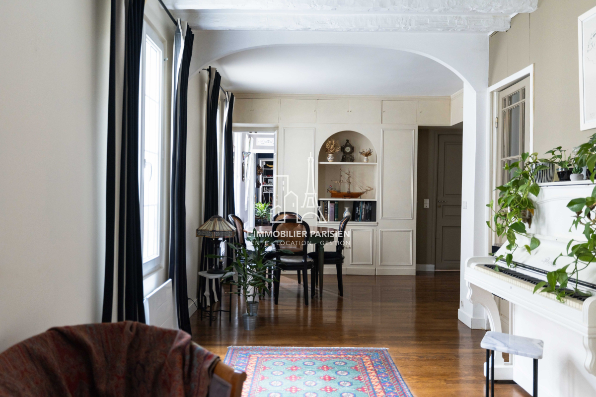 Vente Appartement  3 pices - 76m 75018 Paris