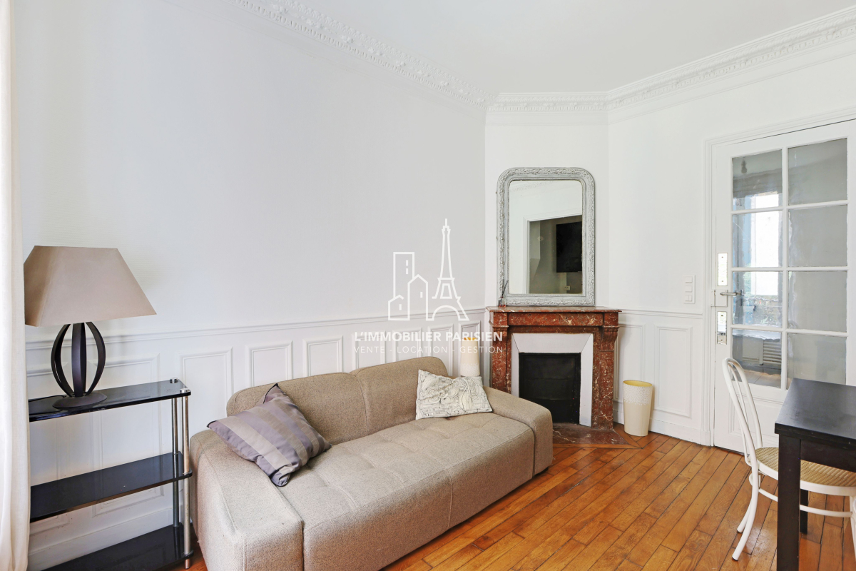 Vente Appartement  2 pièces - 34.6m² 75017 Paris