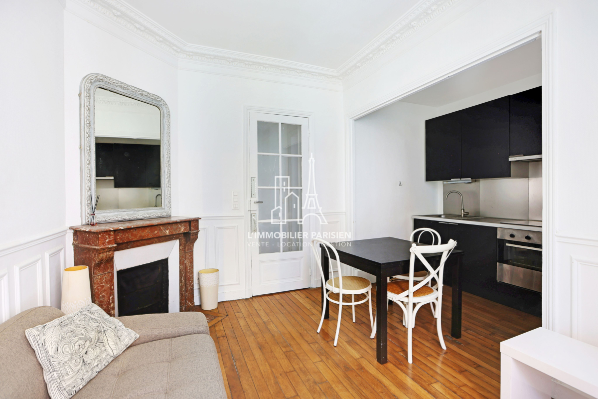 Vente Appartement  2 pièces - 34.6m² 75017 Paris