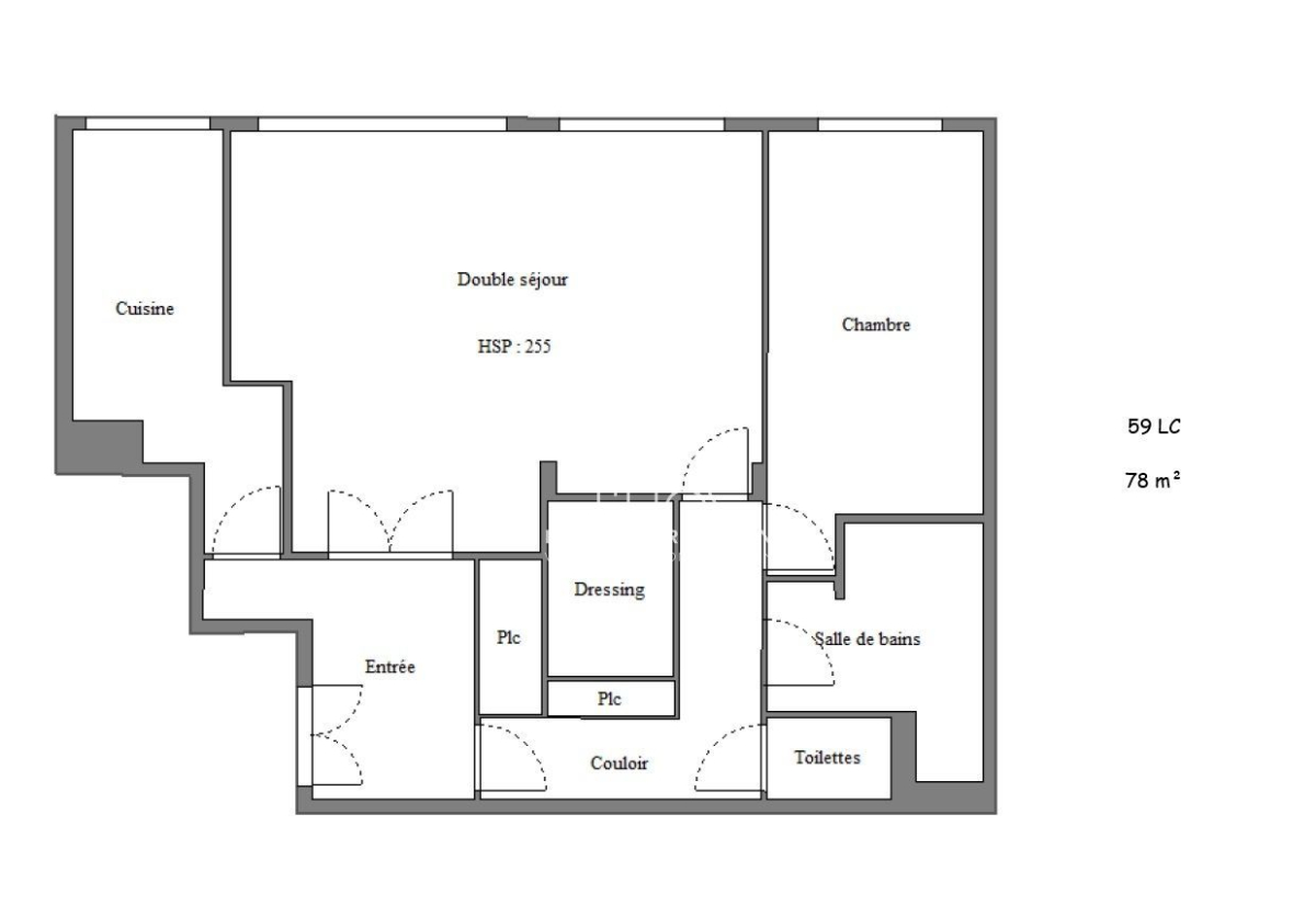 Vente Appartement 3 pièces - 78m² 75017 Paris