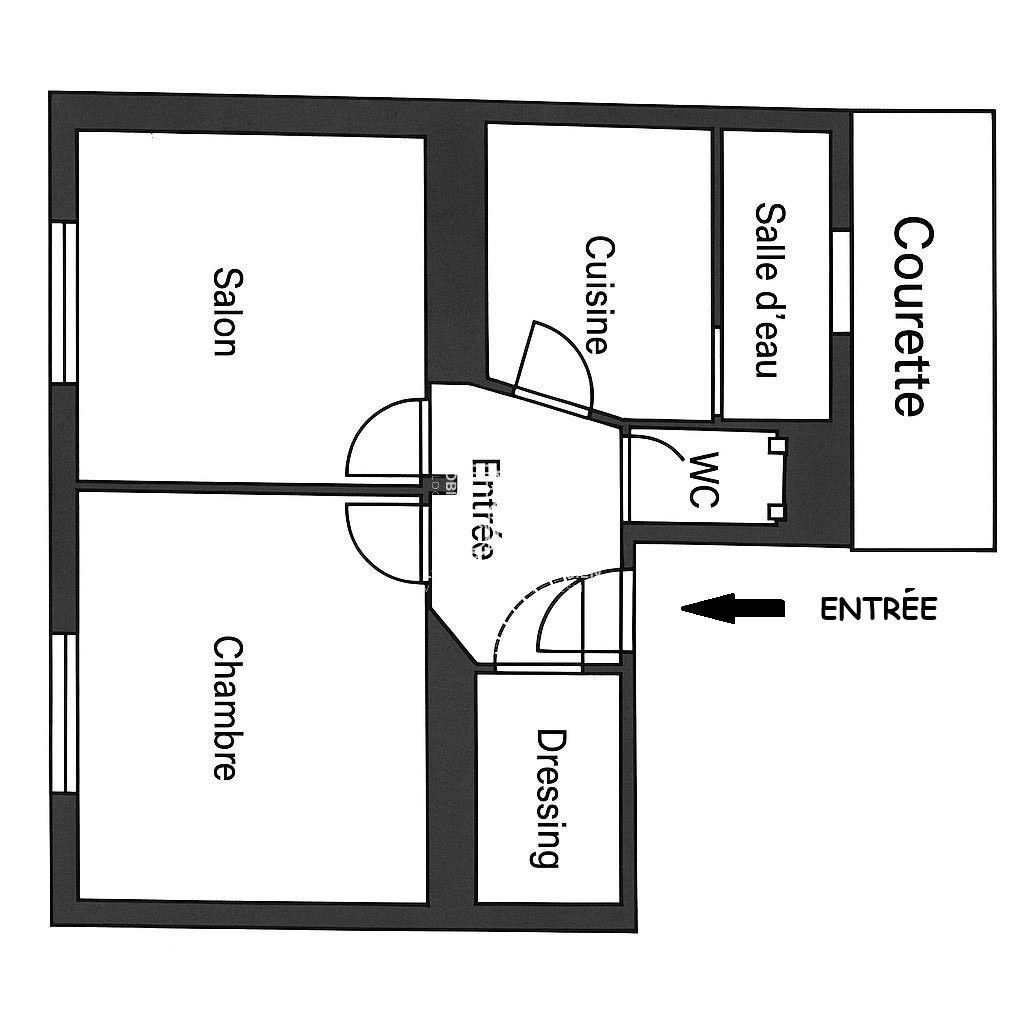 Vente Appartement 2 pièces - 39.88m² 75017 Paris
