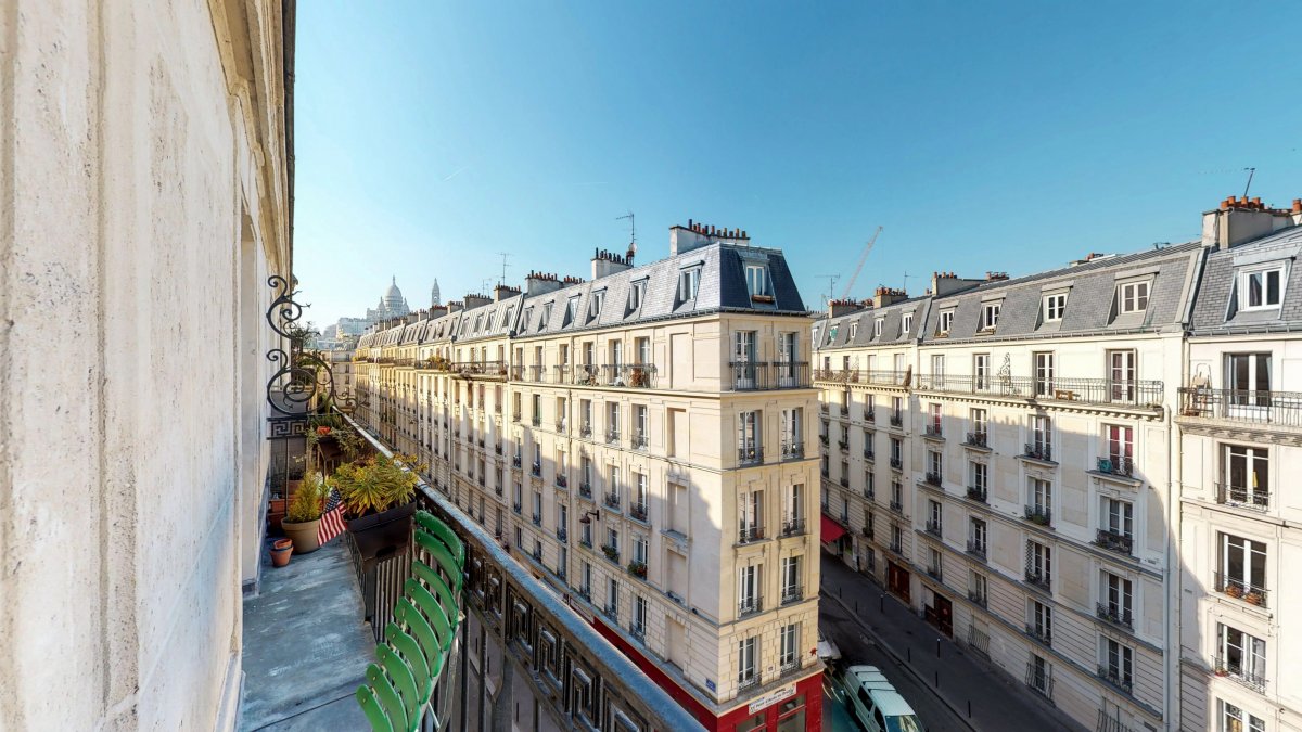 Vente Appartement  2 pices - 48m 75018 Paris 18