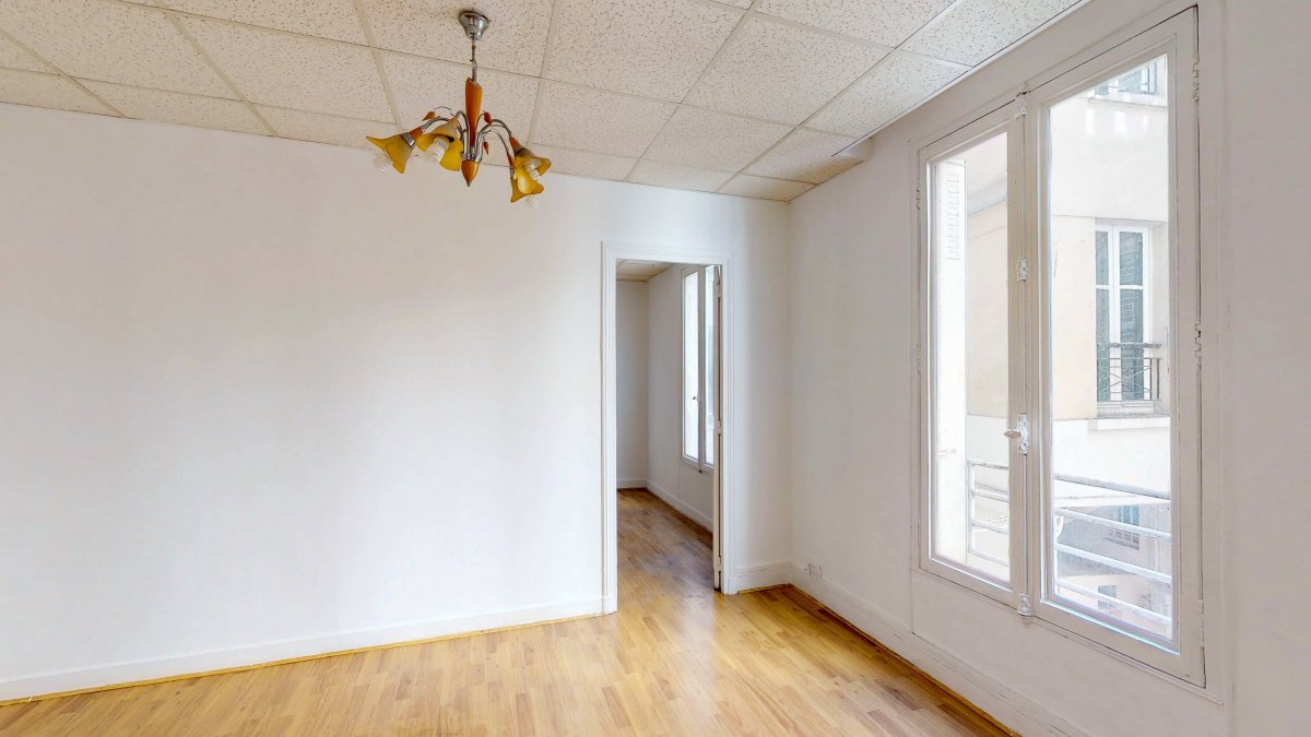 Vente Appartement  2 pices - 39.55m 75018 Paris