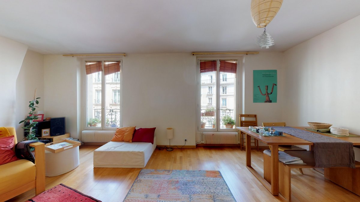 Vente Appartement  3 pices - 47.07m 75018 Paris