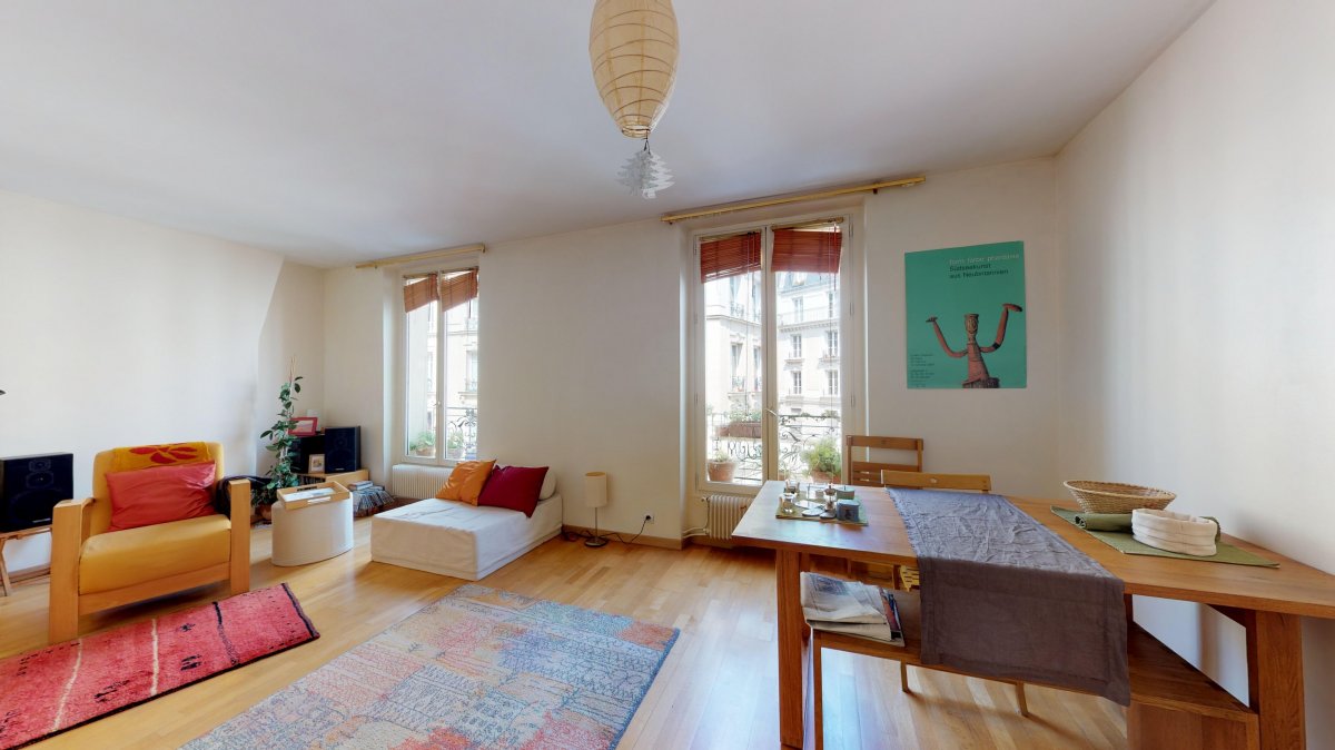 Vente Appartement  3 pices - 47.07m 75018 Paris