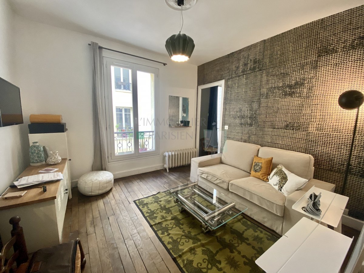 Location Appartement meubl 2 pices - 30.6m 75018 Paris