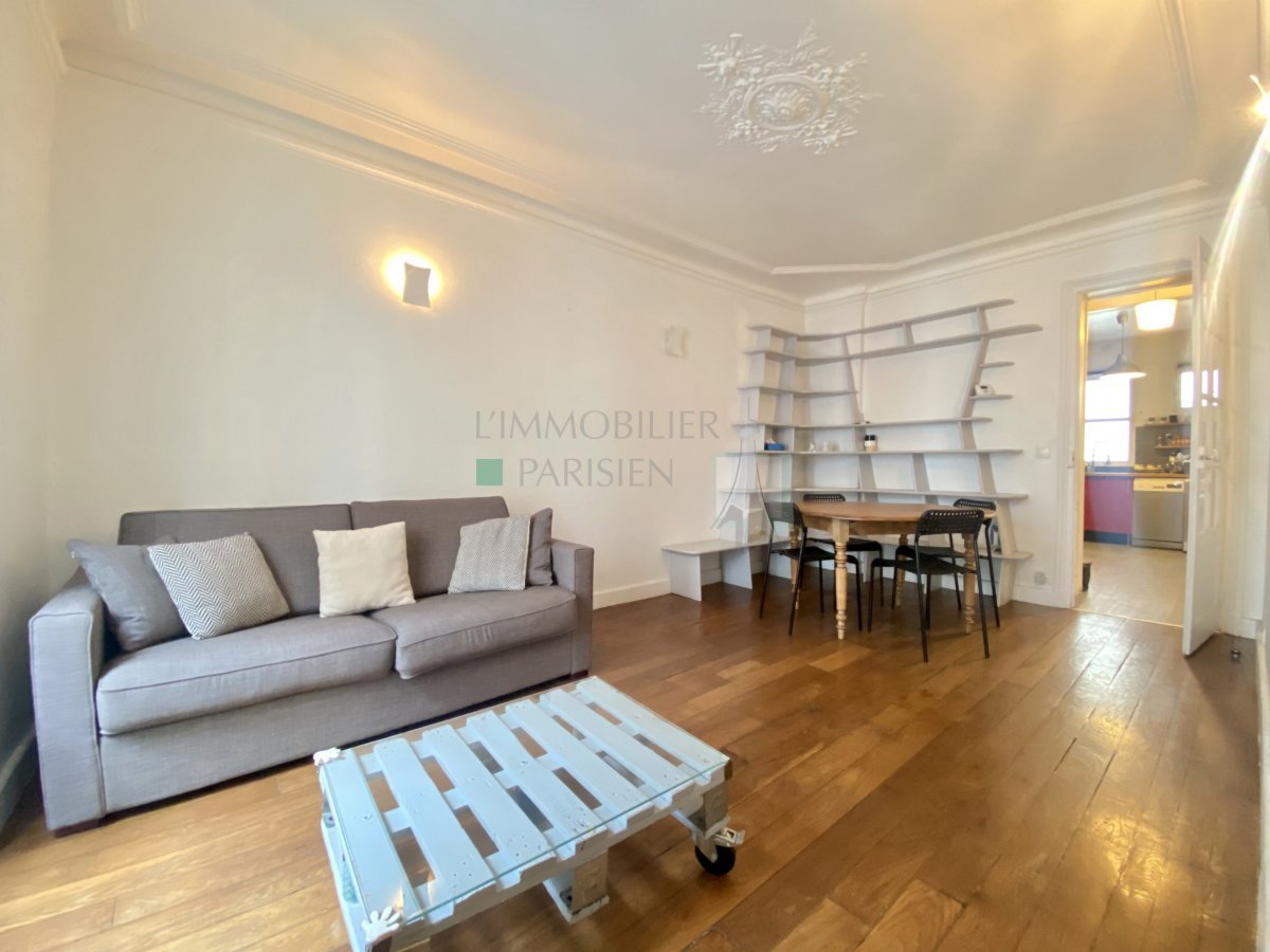 Location Appartement meubl 3 pices - 52m 75018 Paris 18