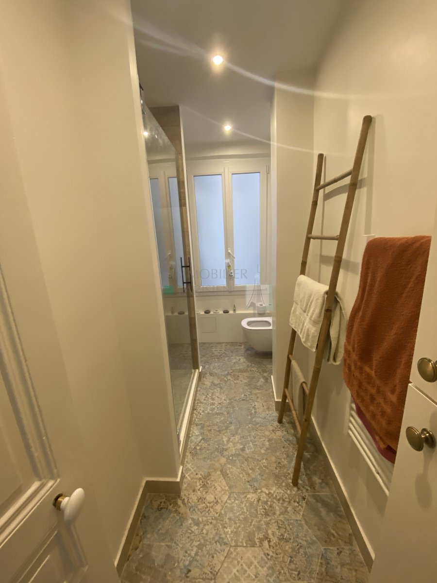 Location Appartement meubl 2 pices - 42.14m 75018 Paris