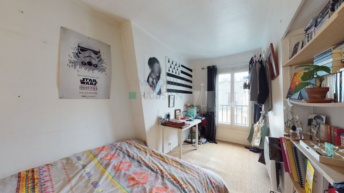 Vente Appartement  2 pices - 34.01m 75018 Paris 18