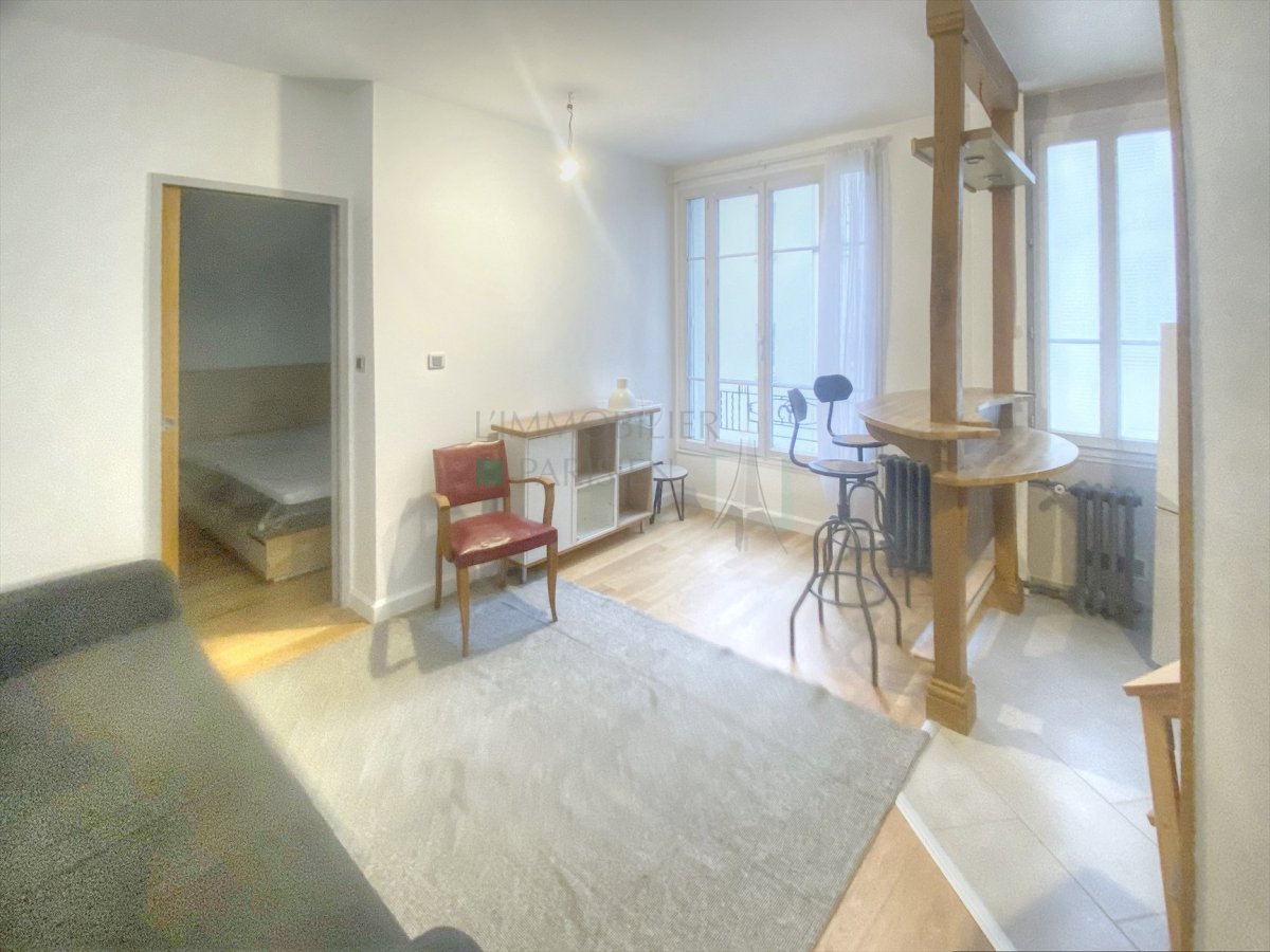 Location Appartement meubl 2 pices - 39.7m 75018 Paris