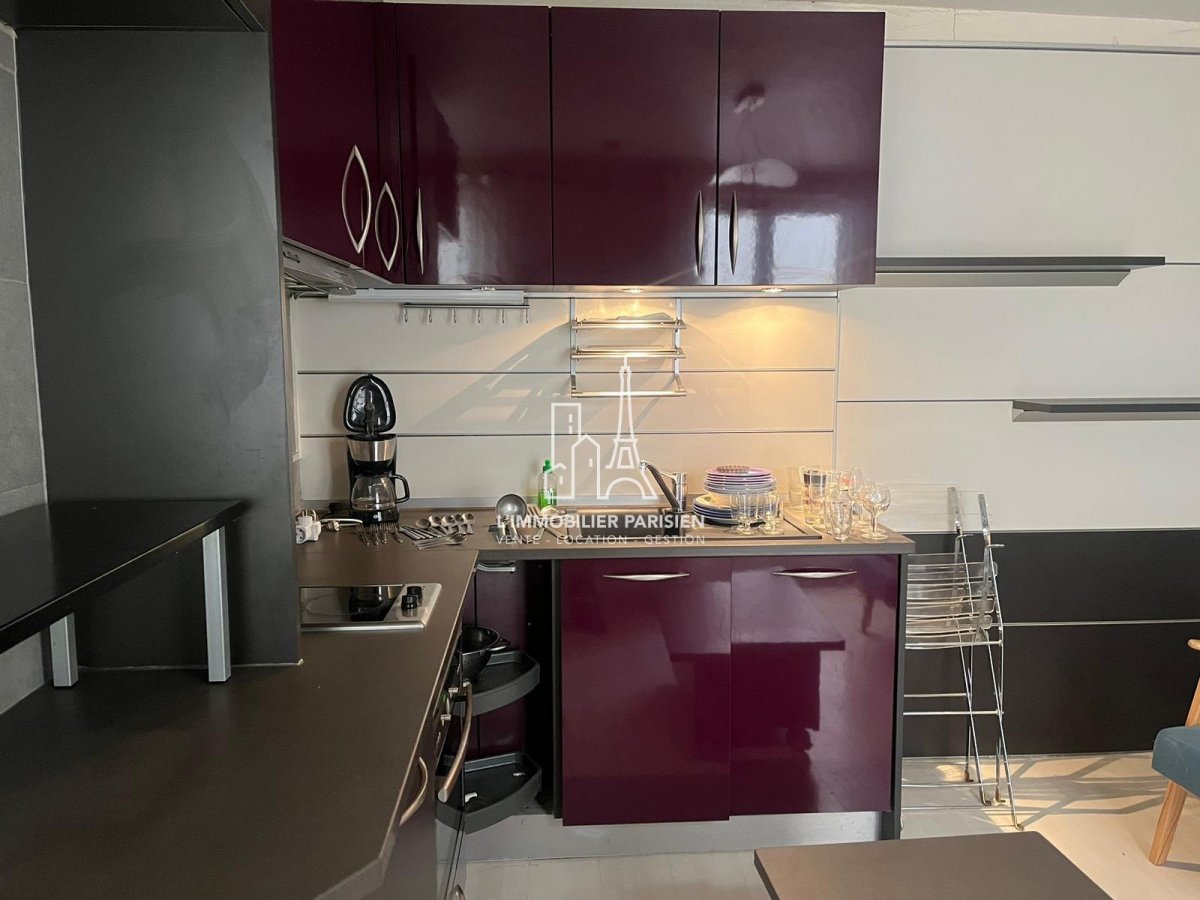 Location Appartement meubl 2 pices - 24m 75018 Paris 18