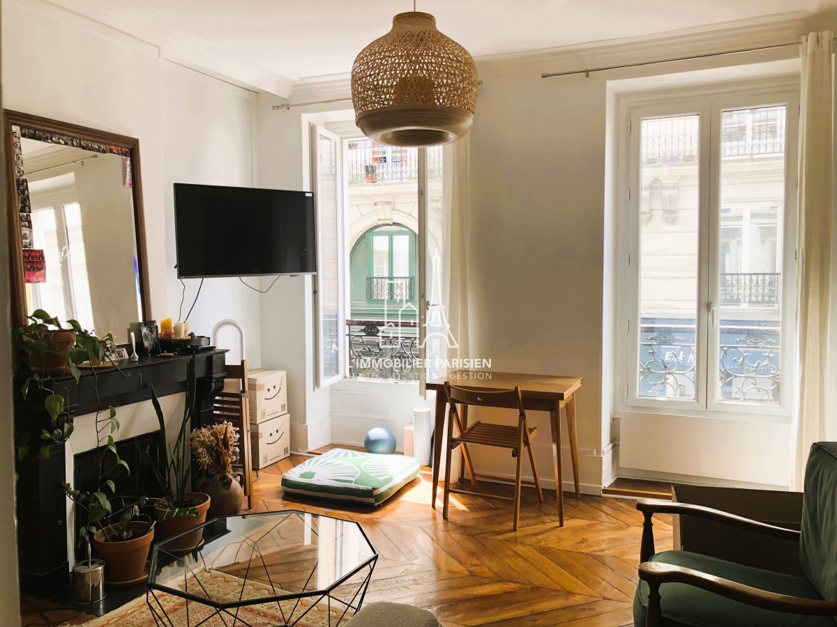 Location Appartement meubl 3 pices - 49m 75017 Paris