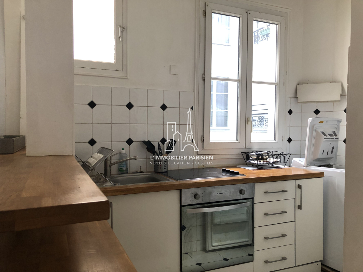 Location Appartement meubl 2 pices - 37.22m 75009 Paris